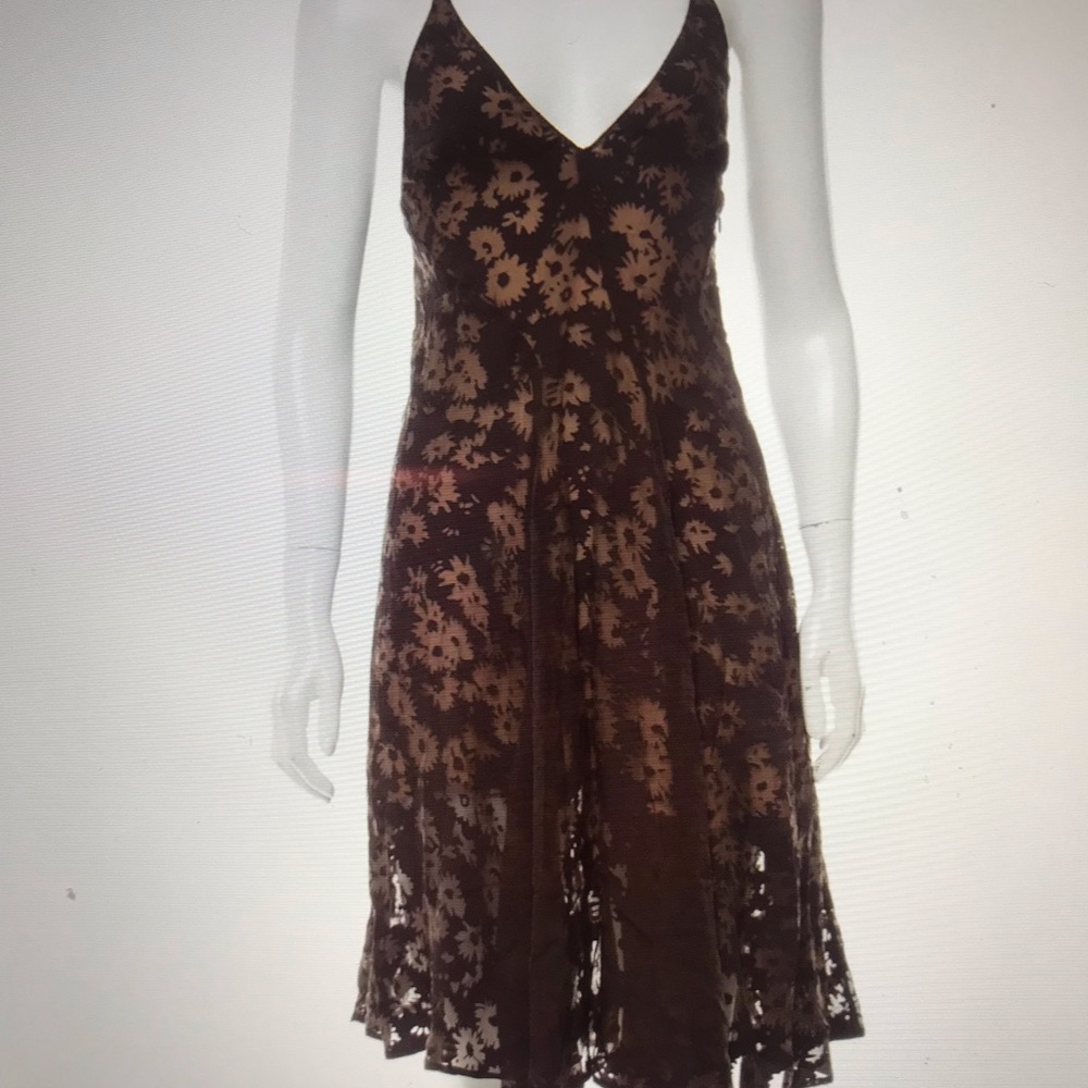 Stella Mccartney laser cut midi dress